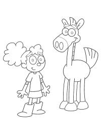 Annie Bramley It's Pony Coloring Page | 1001coloring.com