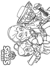 Brawl Stars Color Pages Free Coloring Pages For You And Old - squeak brawl brawl stars kolorowanki