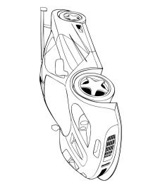 Fiat 500 Coloring Page | 1001coloring.com
