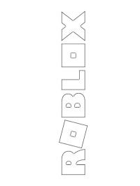 Roblox Logo Coloring Page 1001coloring Com - roblox logo roblox coloring pages