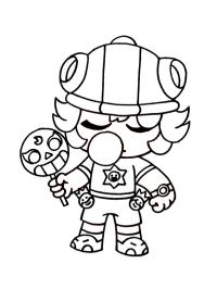 Brawl Stars Mega Box Coloring Page 1001coloring Com - mega box brawl stars coloring pages