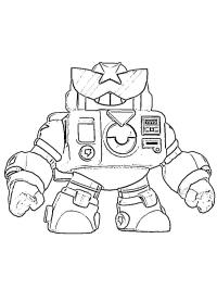 Brawl Stars Jacky Coloring Page 1001coloring Com - ausmalbild brawl stars megabox