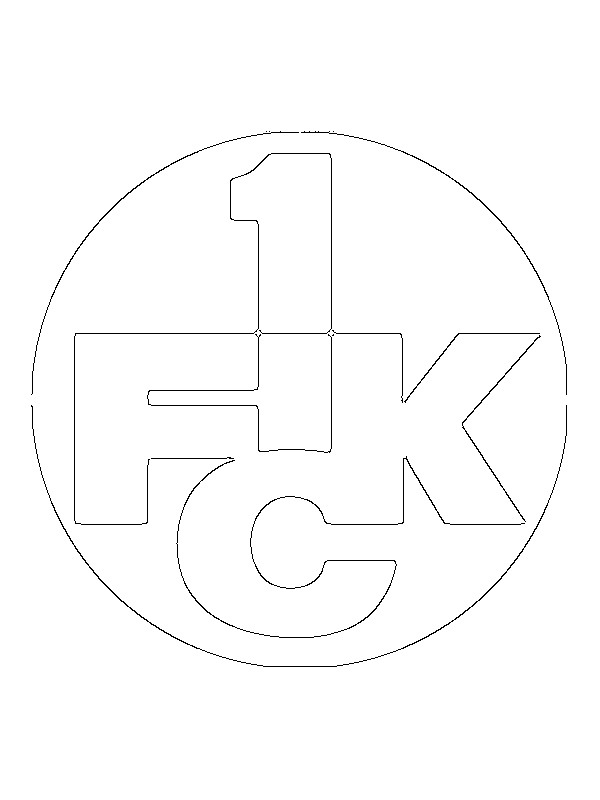 1 Fc Kaiserslautern Coloring Page 1001coloring Com