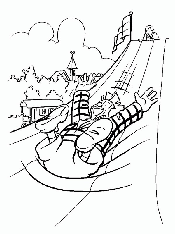 Bassie of the slide Bassie of the slide