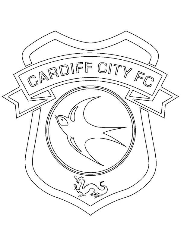 coloring page Cardiff City coloring page Cardiff City