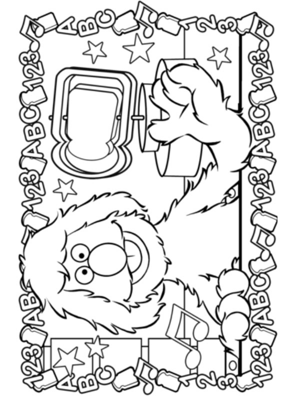 coloring page The Sandwich Show coloring page The Sandwich Show