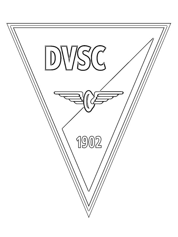 coloring page Debreceni VSC coloring page Debreceni VSC