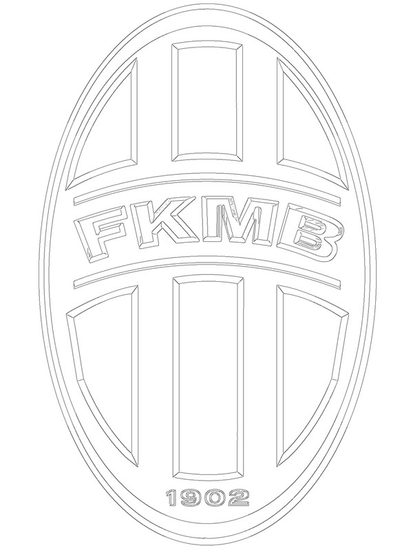 coloring page FK Mladá Boleslav coloring page FK Mladá Boleslav
