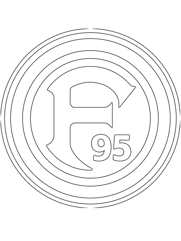 coloring page Fortuna Dusseldorf (Germany) coloring page Fortuna Dusseldorf (Germany)