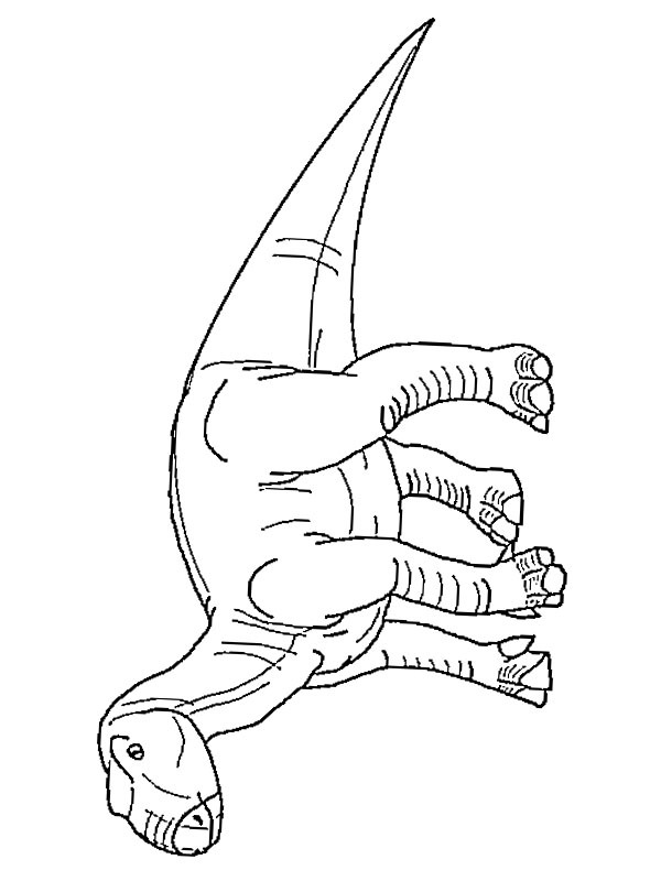 Iguanodon Colouring page