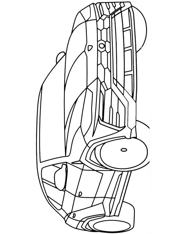 lamborghini urus Coloring Page | 1001coloring.com