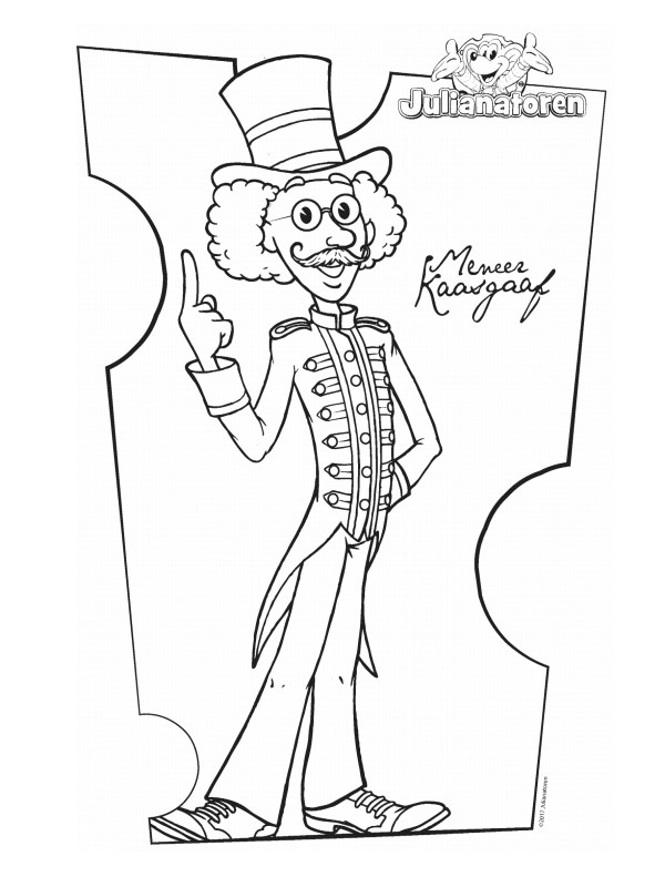 coloring page Mister Cheesechredder coloring page Mister Cheesechredder