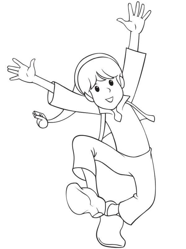 coloring page Nils Holgersson coloring page Nils Holgersson