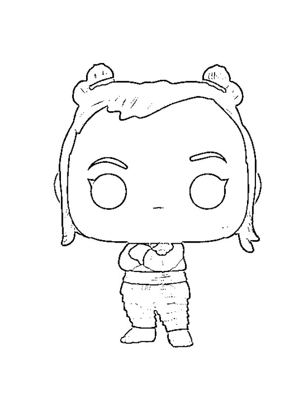 coloring page Little Noi coloring page Little Noi