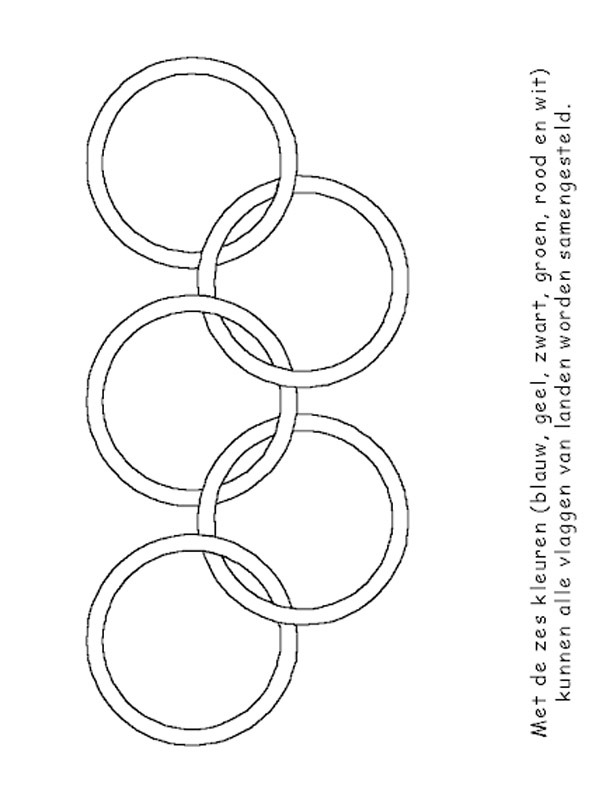 Olympic Rings Coloring Page - Krisroes Blog