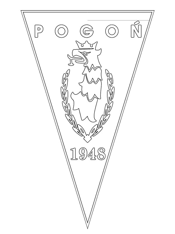 coloring page Pogoń Szczecin coloring page Pogoń Szczecin