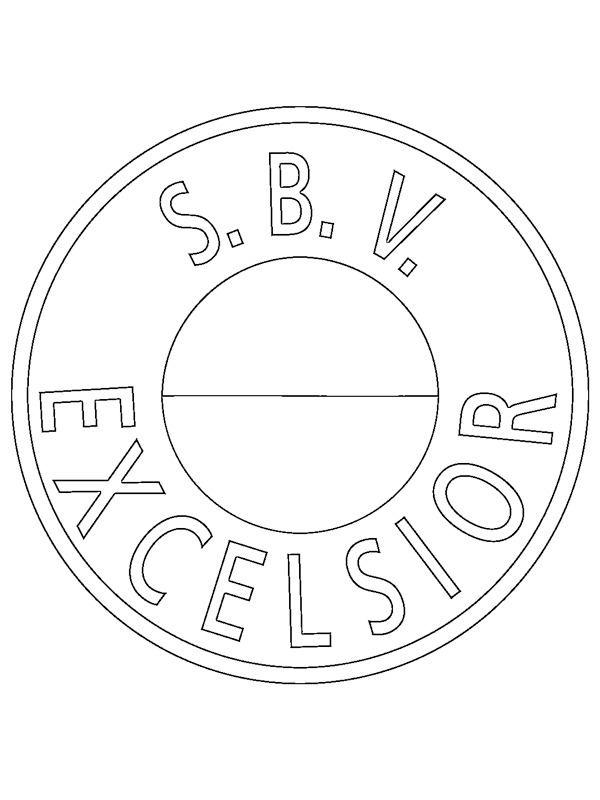 coloring page SBV Excelsior coloring page SBV Excelsior