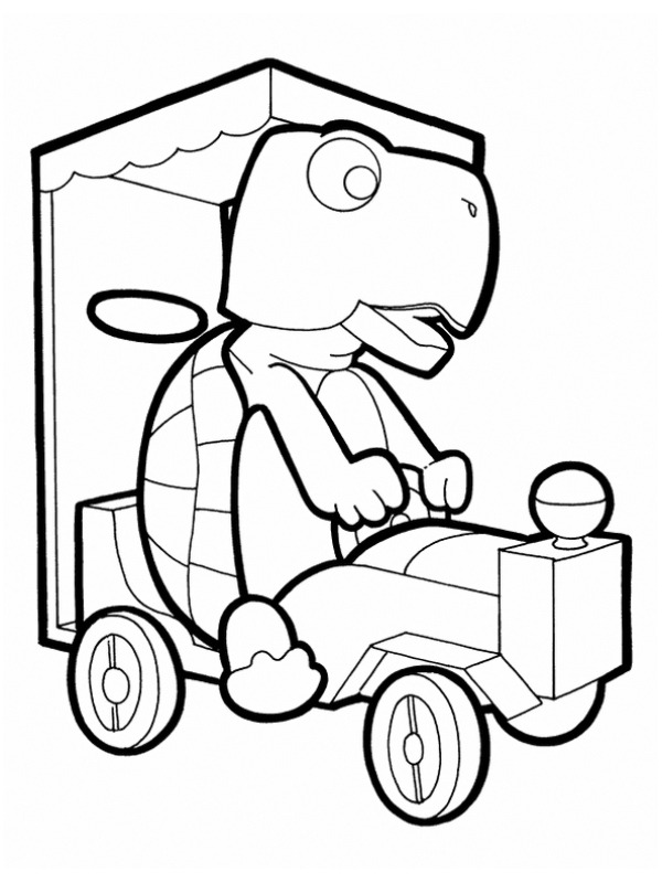 coloring page Shelly the Tortoise coloring page Shelly the Tortoise