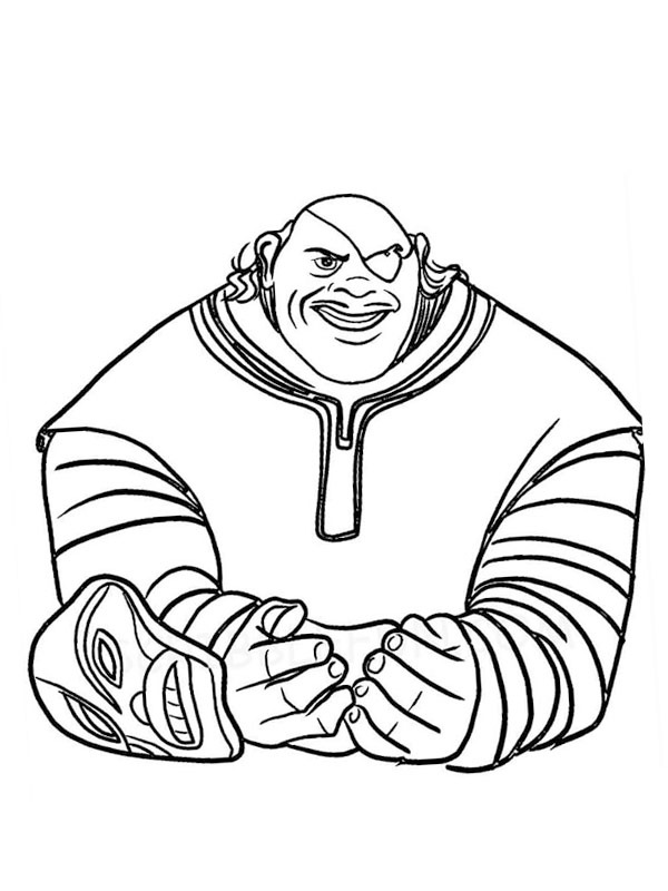 coloring page Tong (Raya and the Last Dragon) coloring page Tong (Raya and the Last Dragon)