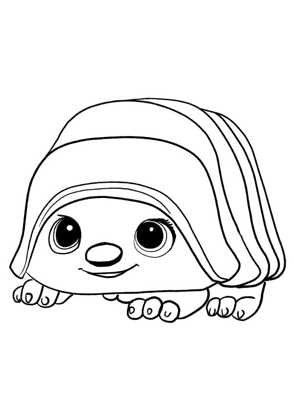 Tuk Tuk Raya And The Last Dragon Coloring Page 1001coloring Com