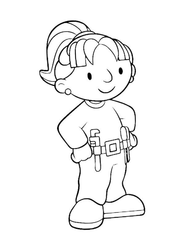 coloring page Wendy Bob the Builder coloring page Wendy Bob the Builder