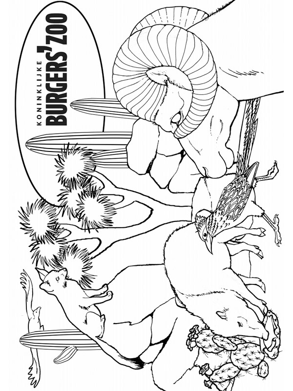 coloring page Dessert Burgers Zoo coloring page Dessert Burgers Zoo